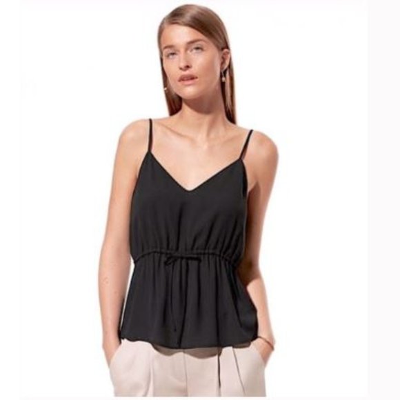 Babaton “Warren” Tie-Waist V-neck Camisole - Picture 1 of 12